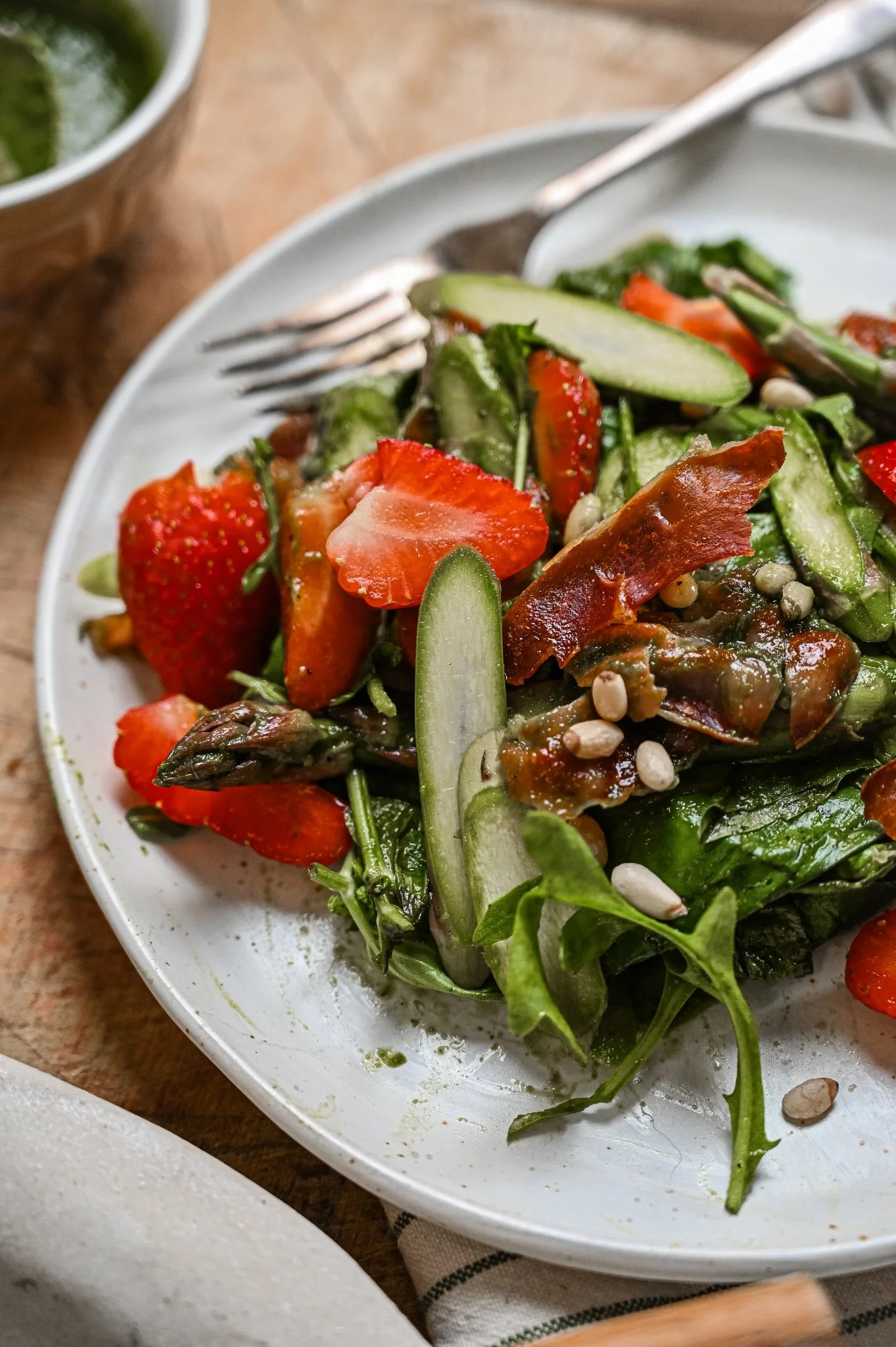 Strawberry and Asparagus Salad
