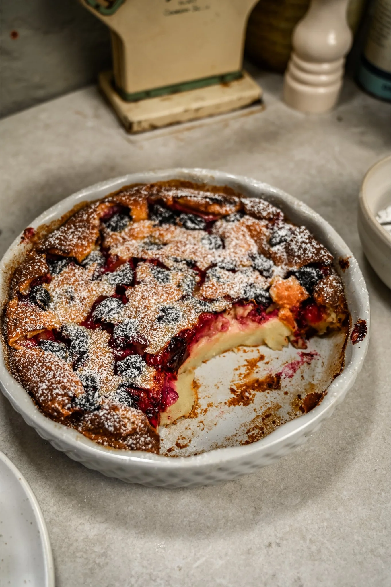Orange &amp; Damson Clafoutis
