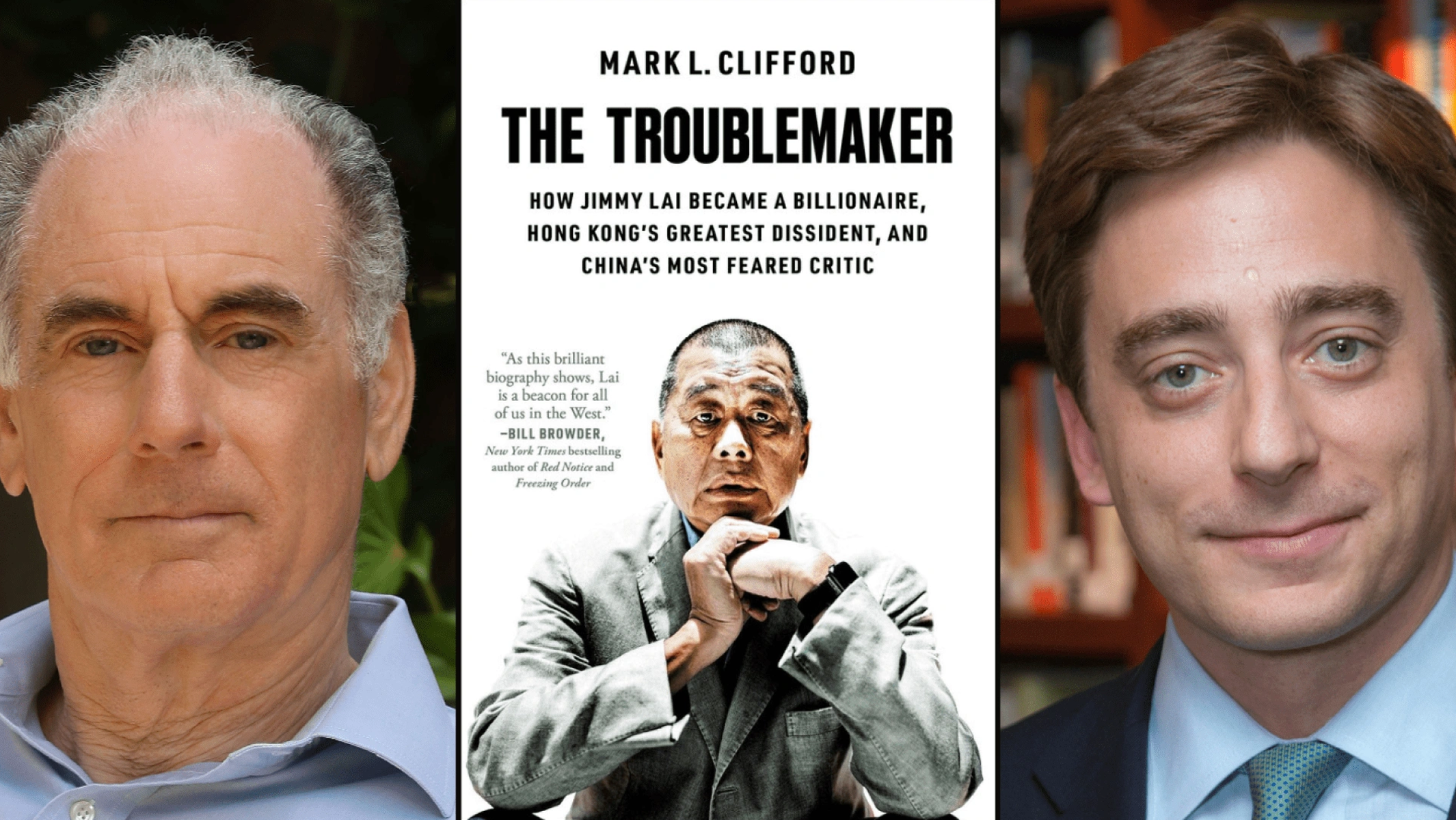 Mark Clifford on Jimmy Lai in conversation with Evan Osnos