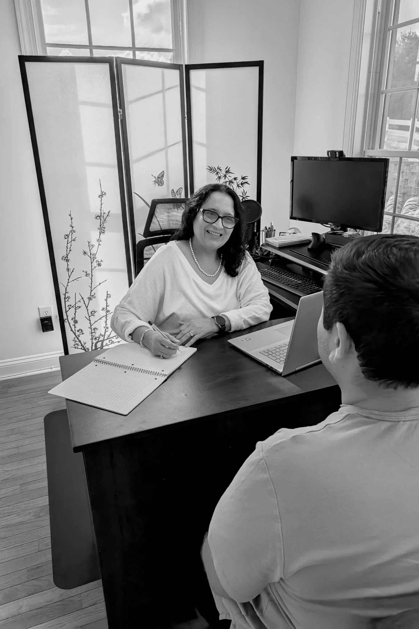 Kruti Thakore, a National Board-Certified Health & Wellness Coach (NBC-HWC) and Certified Ayurvedic Practitioner.