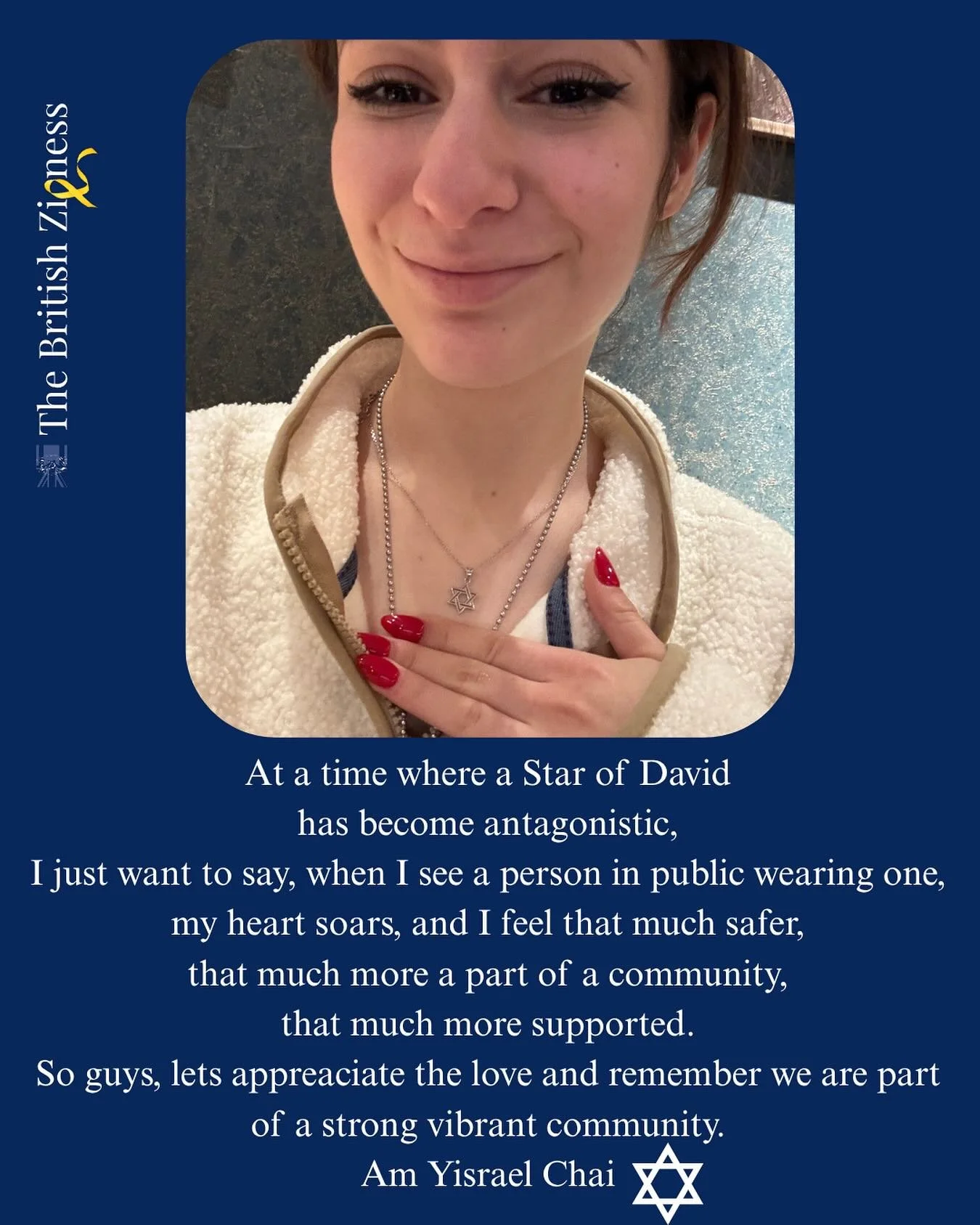 When it becomes antagonistic let&rsquo;s wear it with love and pride ✡️