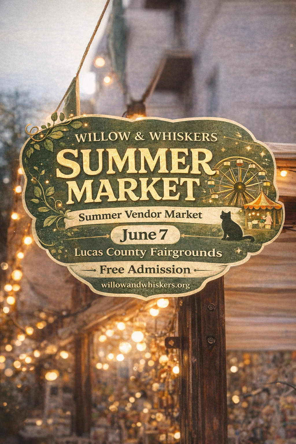 Willow &amp; Whiskers: Summer Market