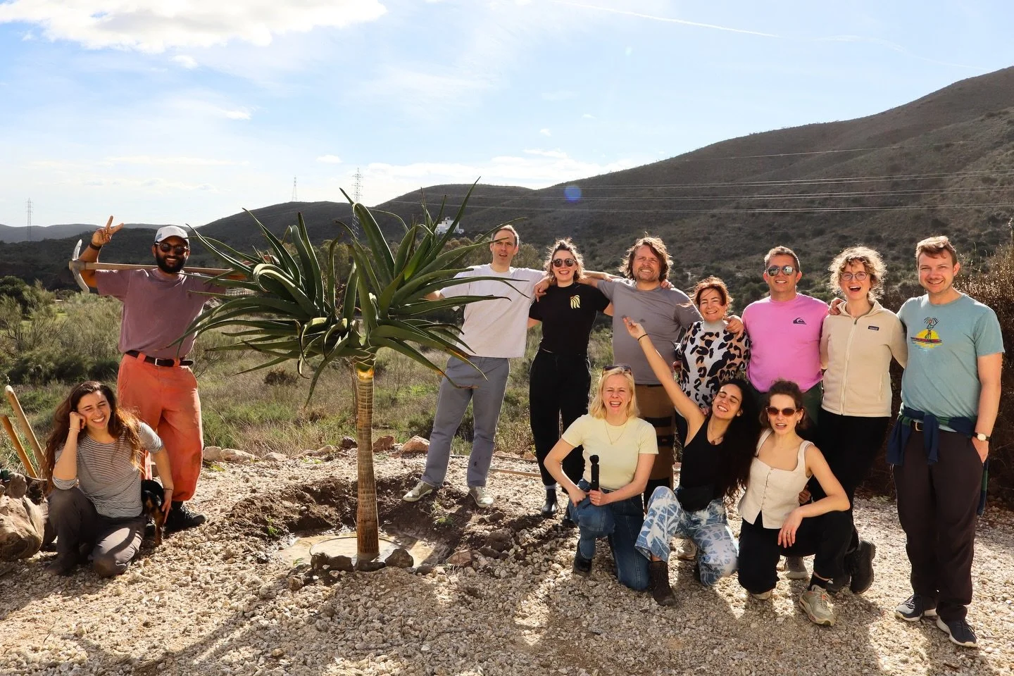 Last week, we hosted our second-ever retreat at Oru El Saltador and our very first permaculture retreat, and over five wonderful days led by John Goldwyn, Gabino Carballo, Susana Rodriquez &amp; Vibushan, hosting the daily yoga practise. The true pow