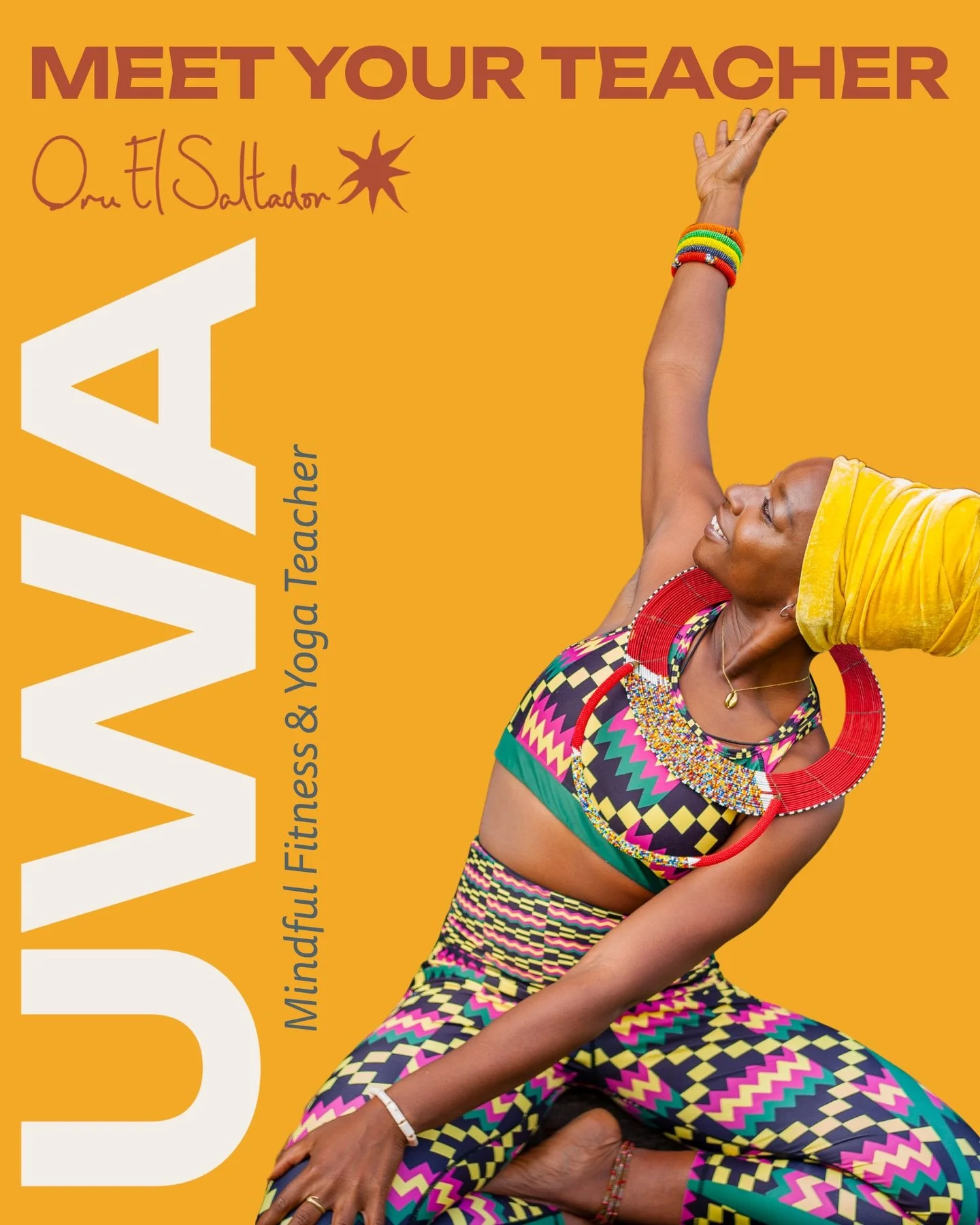 Meet your teacher! Meet Uwa, who is hosting our Mindful Fitness retreat in May! 🌿

Uwa is a mindful fitness, yoga, and meditation teacher whose approach is intuitive and holistic. Uwa creates space for students to slow down, tune in, and trust their