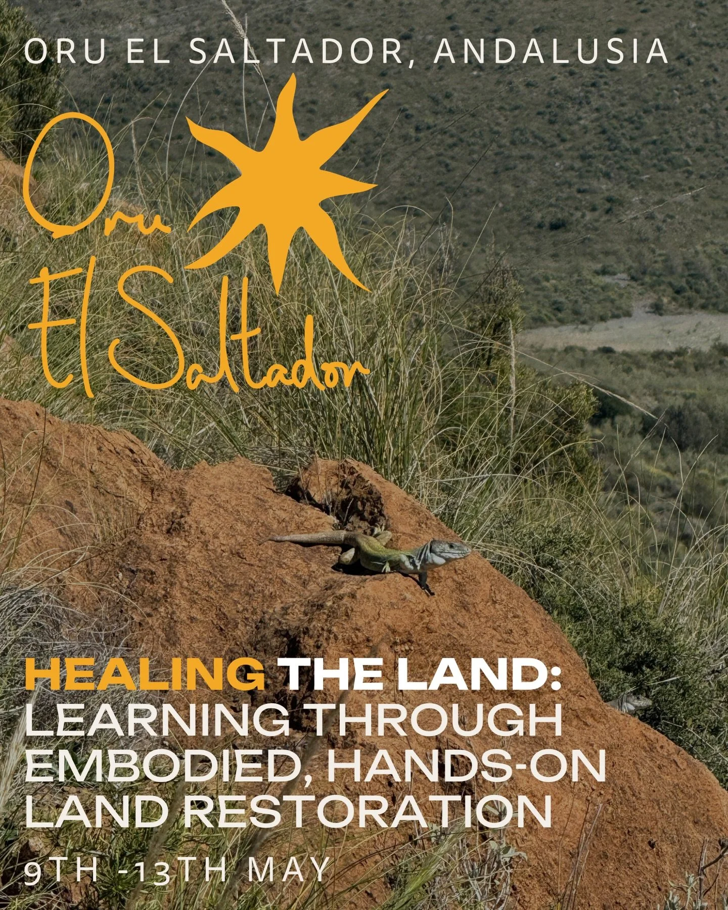 Healing Land Retreat at Oru El Saltador 🌱
9&ndash;13th May

We&rsquo;re so excited to be launching our second Heal the Land retreat, back by popular demand!

Immerse yourself in five days of hands-on land restoration, learning, and connection, roote