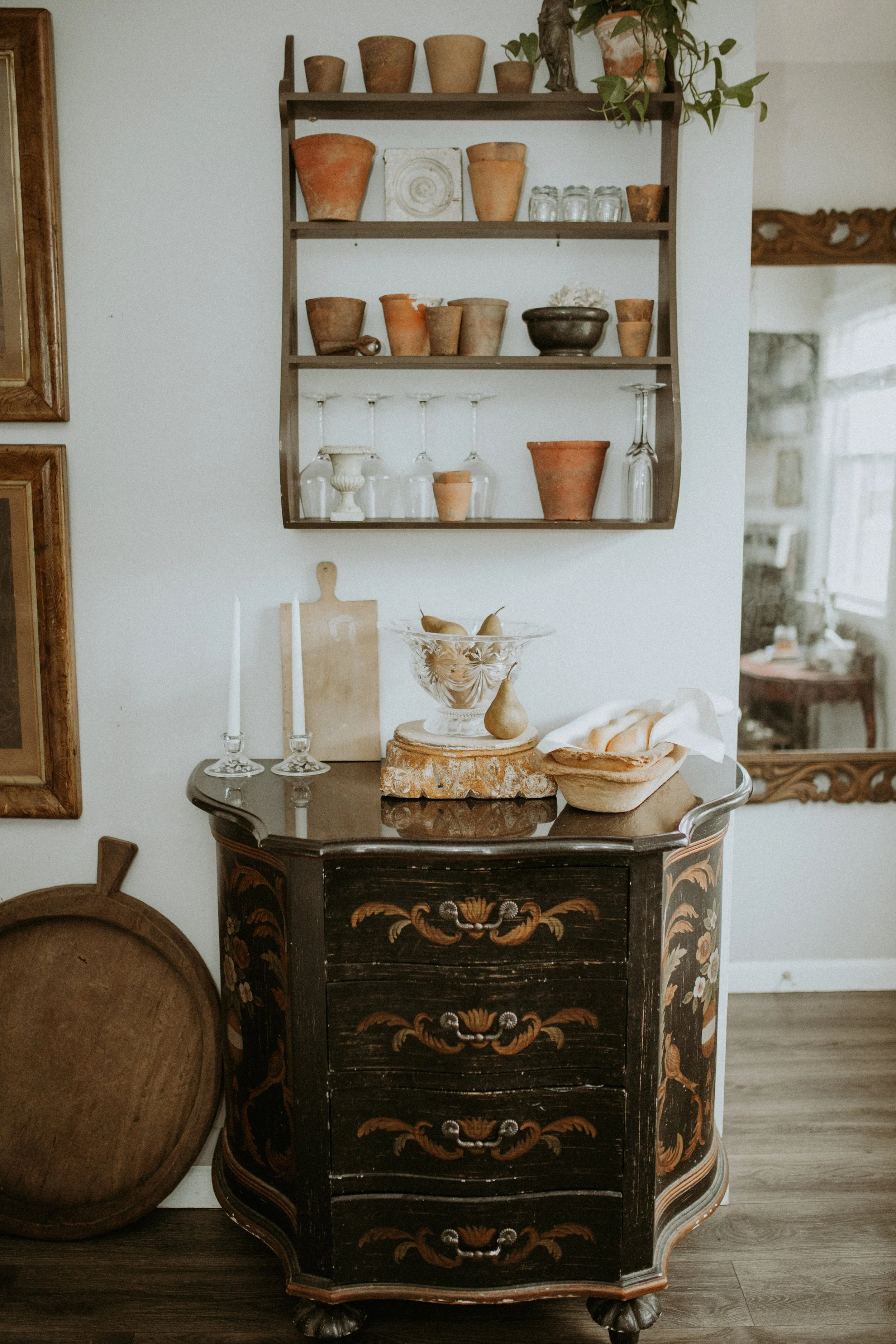 Antique Thai Sticky Rice Board