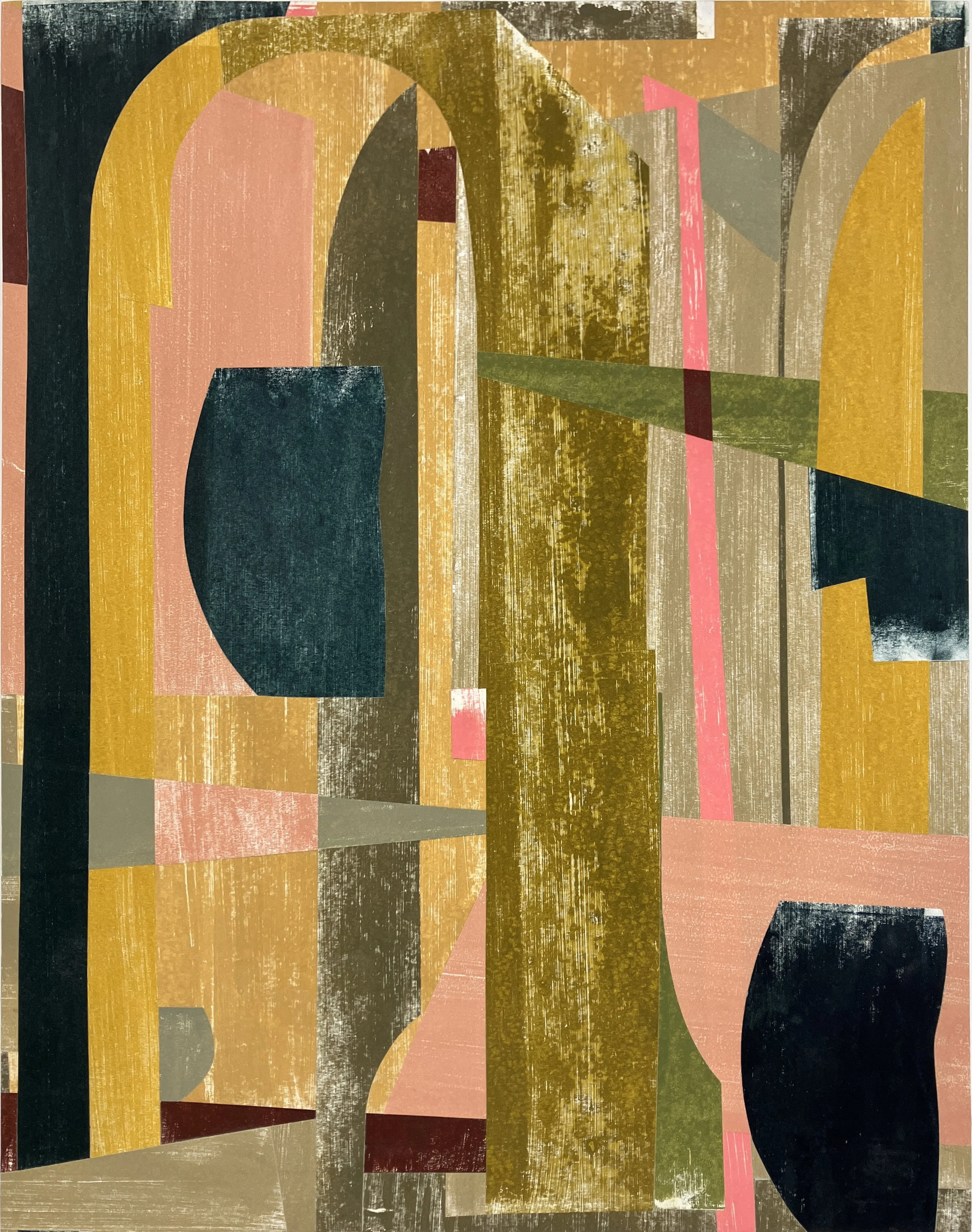 Colin Devine Artist Paper Collage