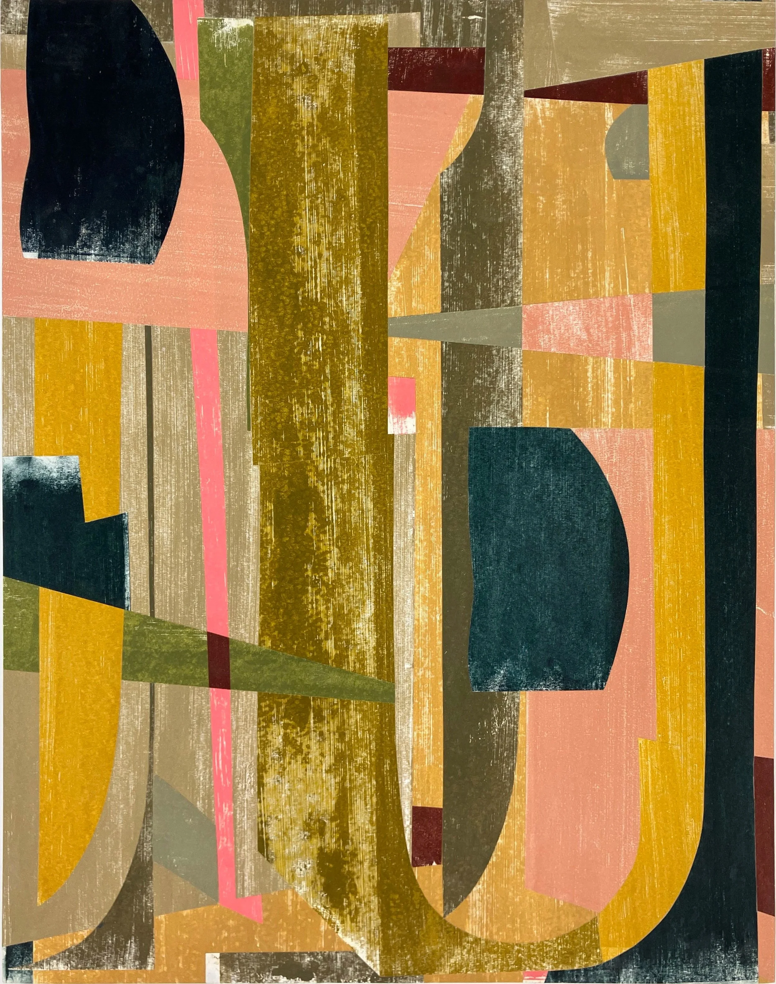 Colin Devine Artist Paper Collage