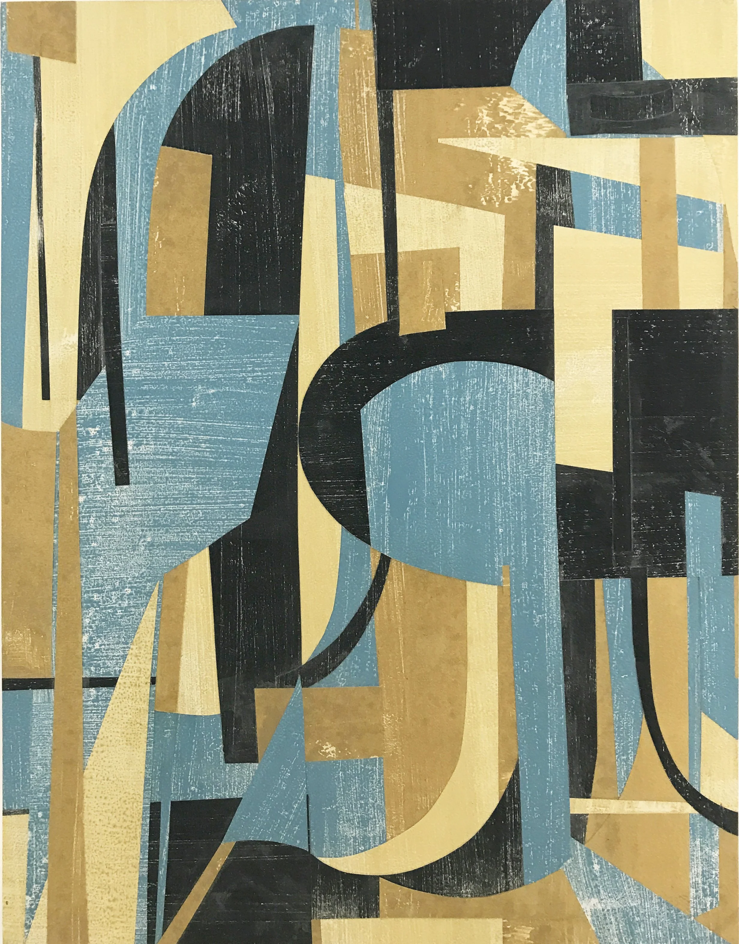 Colin Devine Artist Paper Collage