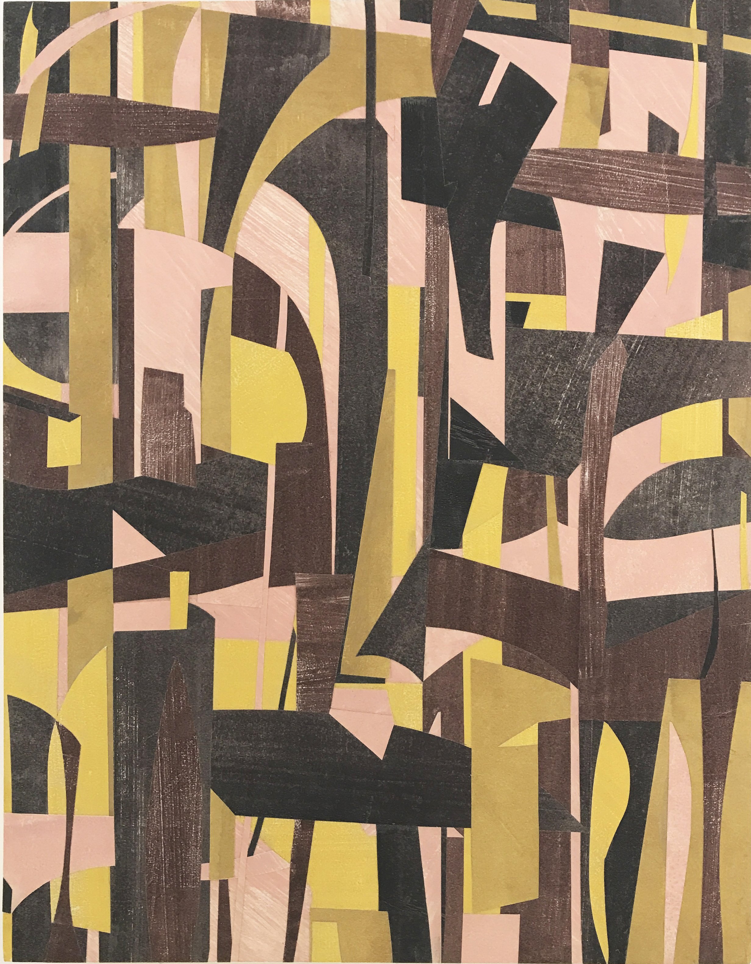 Colin Devine Artist Paper Collage