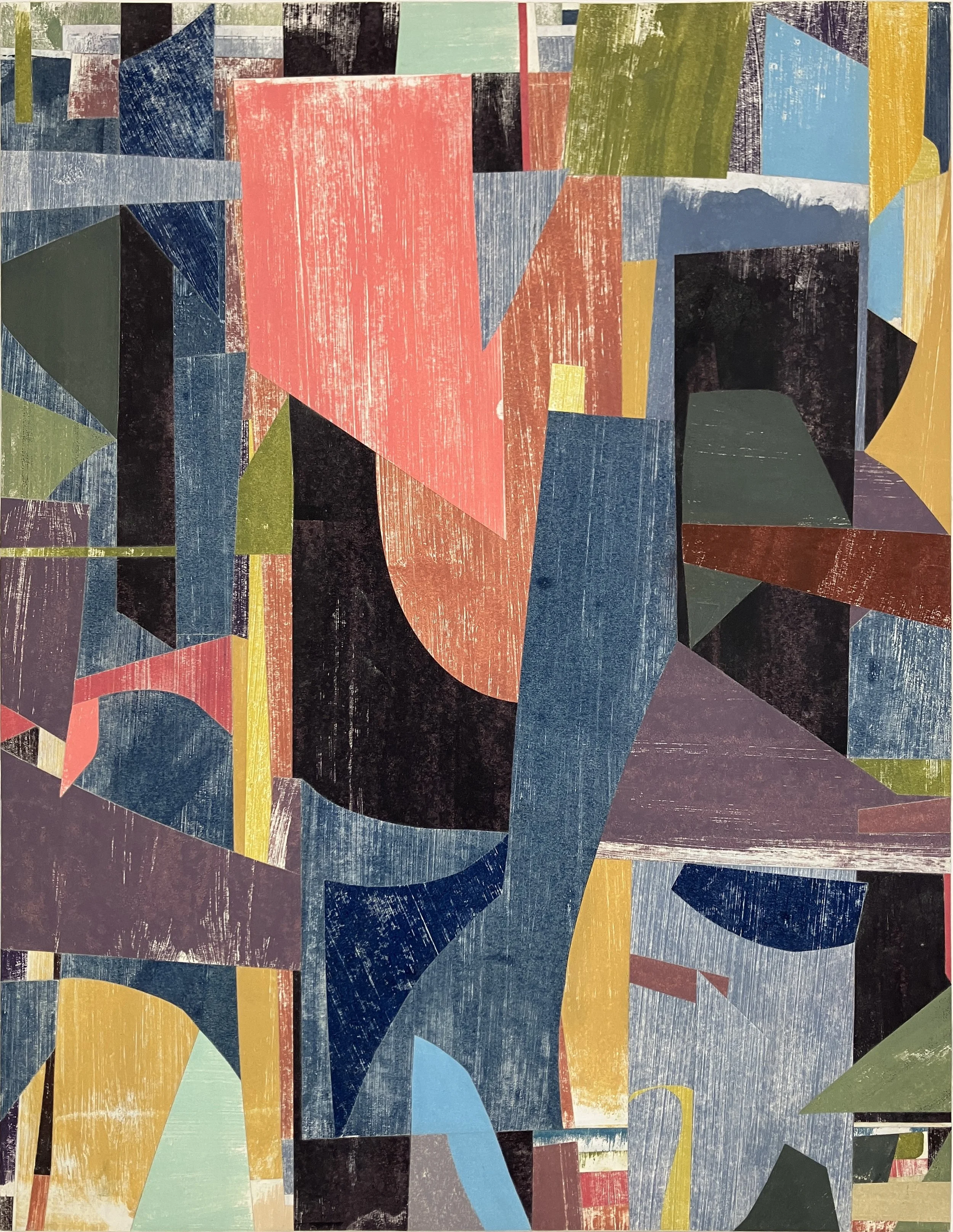 Colin Devine Artist Paper Collage