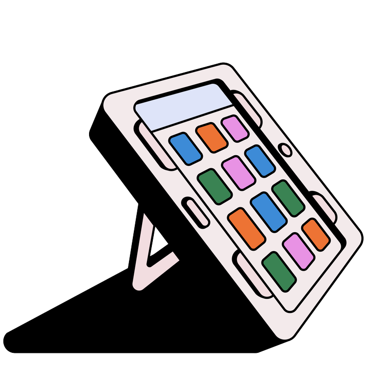Illustration of an AAC communication device