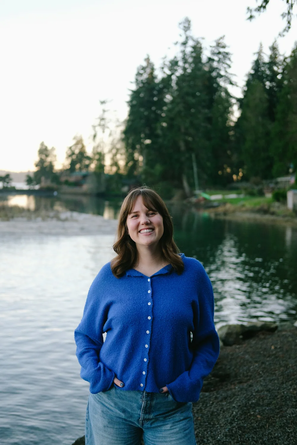 Portrait of Haley Carlborg, a smiling Speech-Language Pathologist