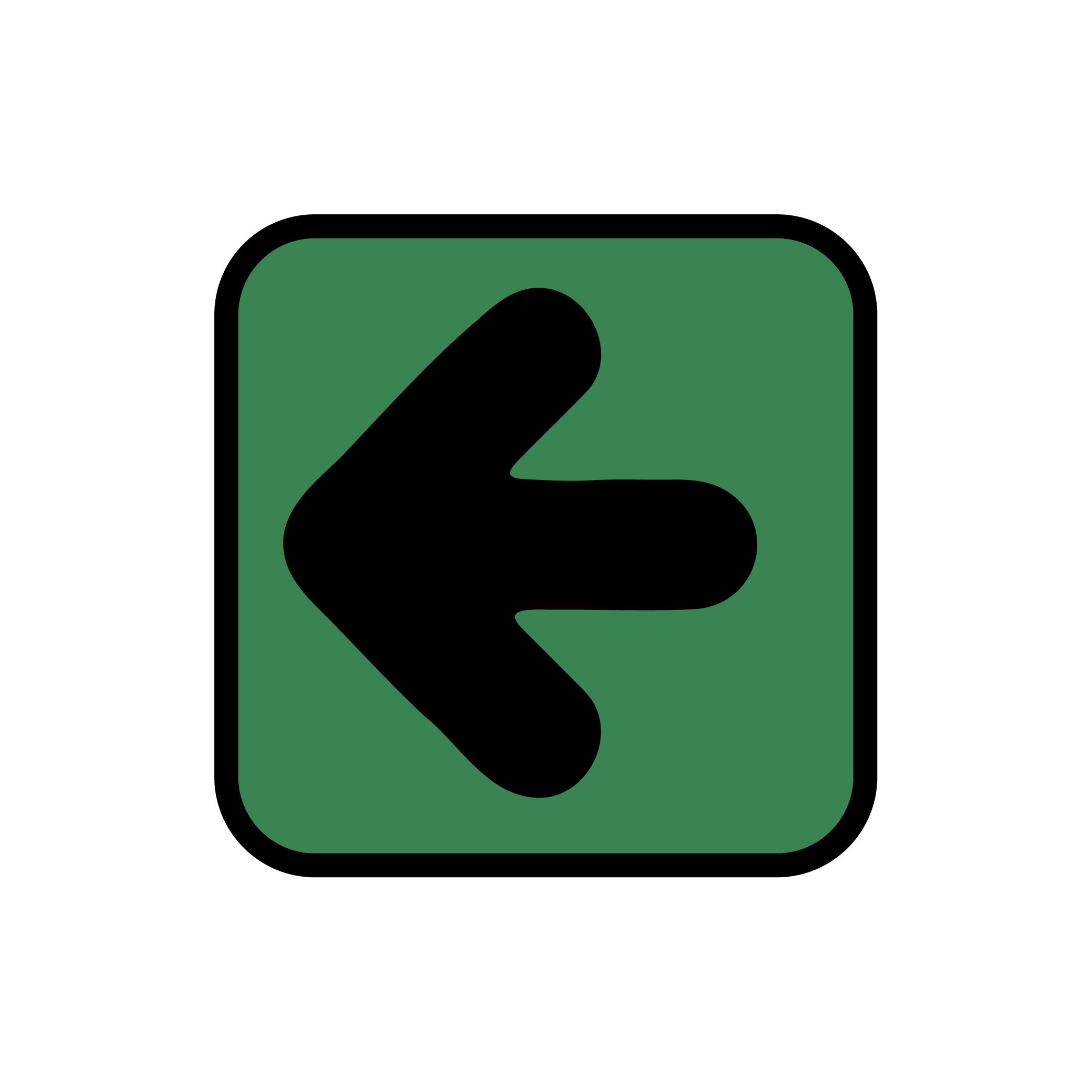 AAC icon of an arrow.