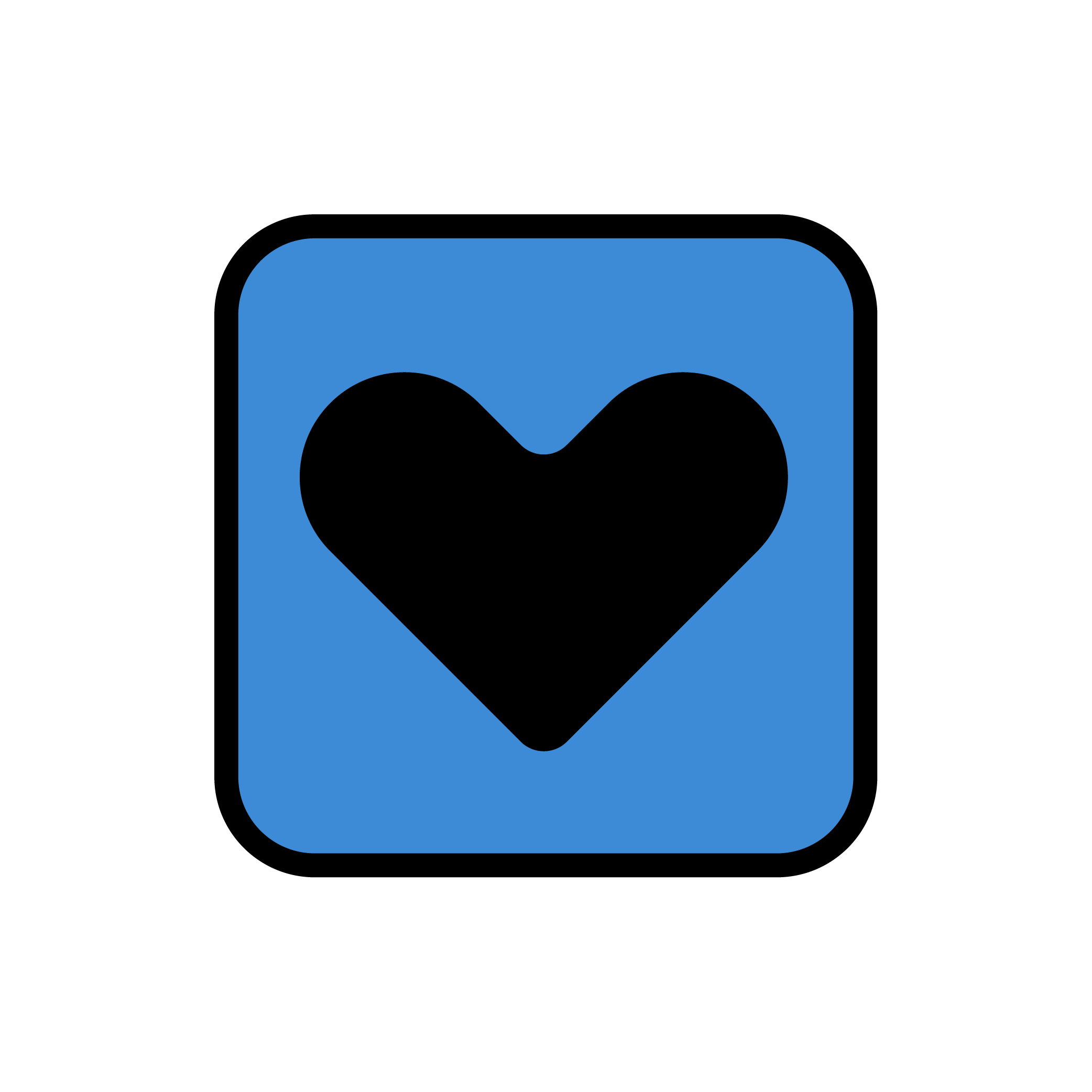 AAC icon of heart.