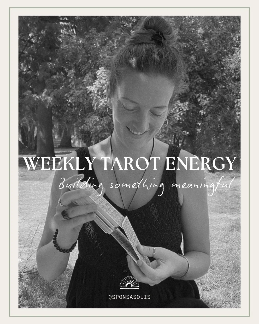 Happy Monday dear ones! 🌹 
This week the Three of Pentacles signifies steady growth and perhaps even recognition for our hard work. Remember your own boundaries and that you don&rsquo;t need to do it all by yourself! Check the post for more insight 