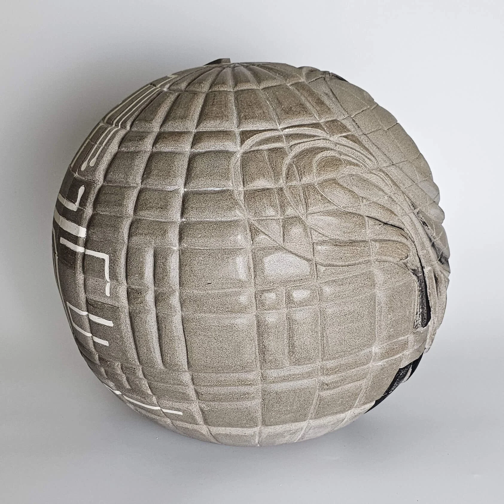 Conceptual ceramic artwork composed of handcrafted forms inviting reflection on creativity and meaning.