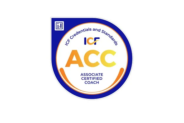 ICF Associate Certified Coach logo.