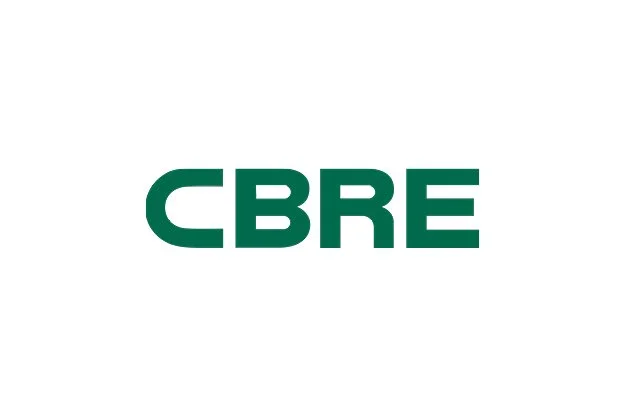 CBRE logo.