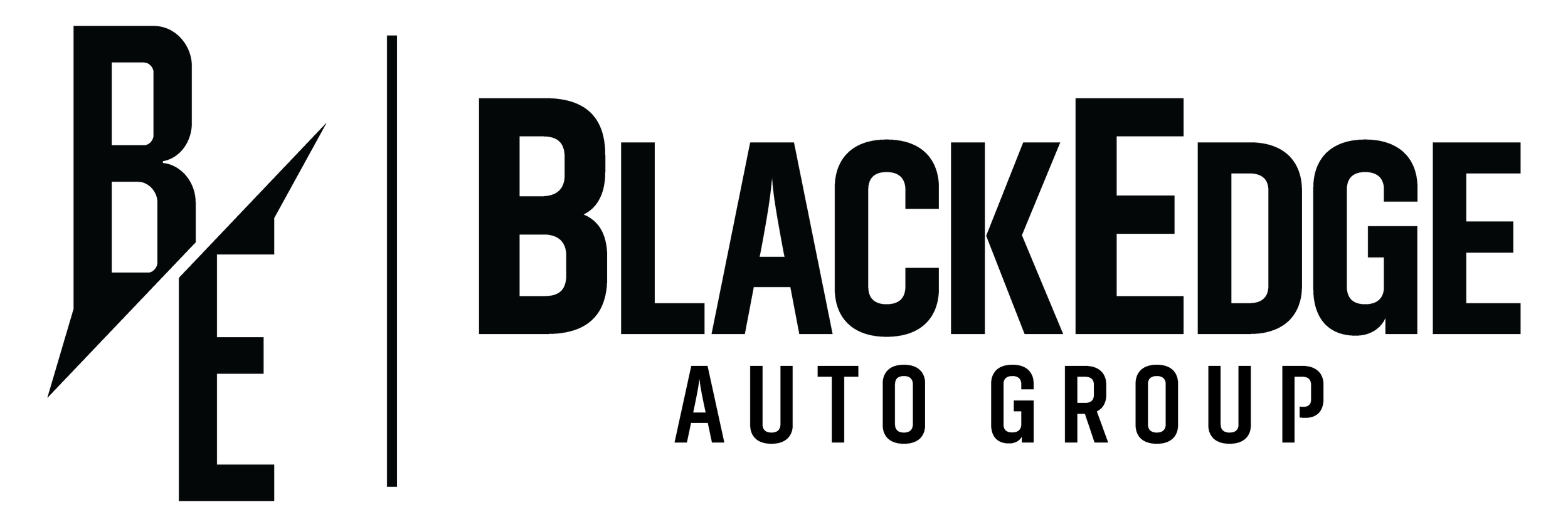Logo of the brand 'Blackdice' with a stylized letter 'E' and a diagonal line crossing the letter in black.