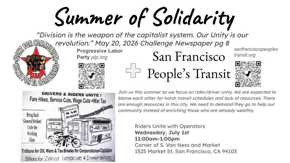 Riders and Operators Unite