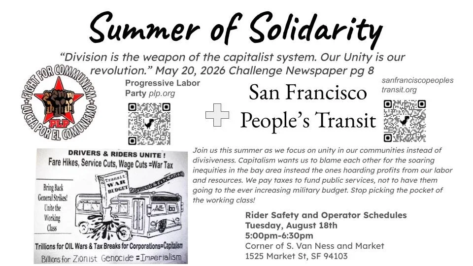 Unite for Safety and Reasonable Schedules