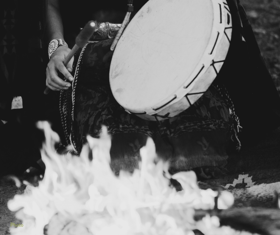 Fireside drum circle @ 10 Trees.