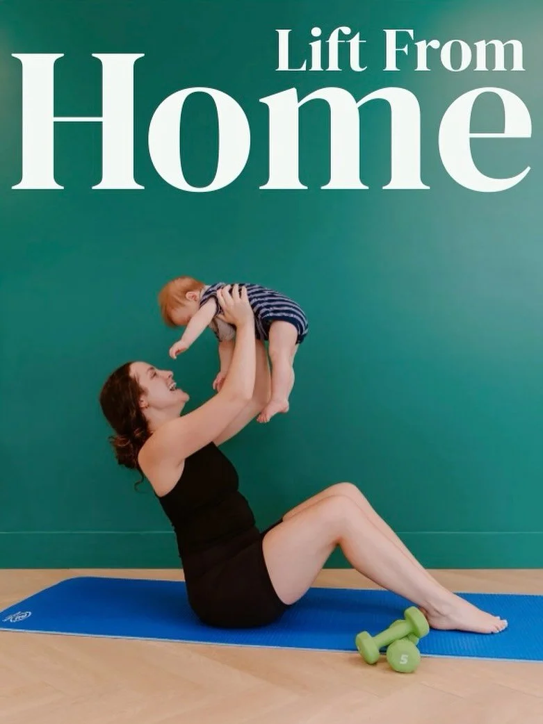 ✨Surprise✨
Another program is dropping this Friday!
Lift From Home is a 4-week program using just dumbbells - perfect for beginner mamas.
You’ll get 4 days of simple, effective exercises each week that you can do right at home—or take wi