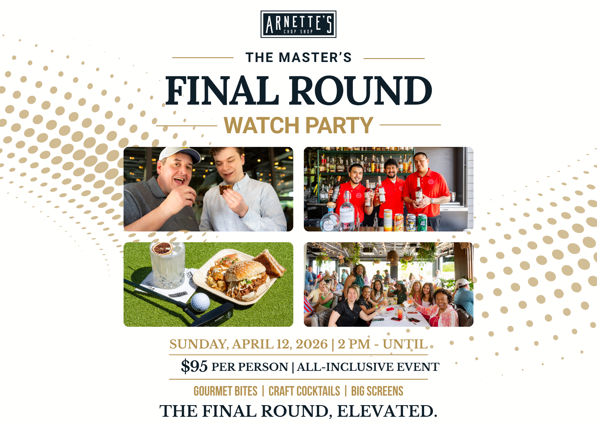 The Master’s Final Round Watch Party