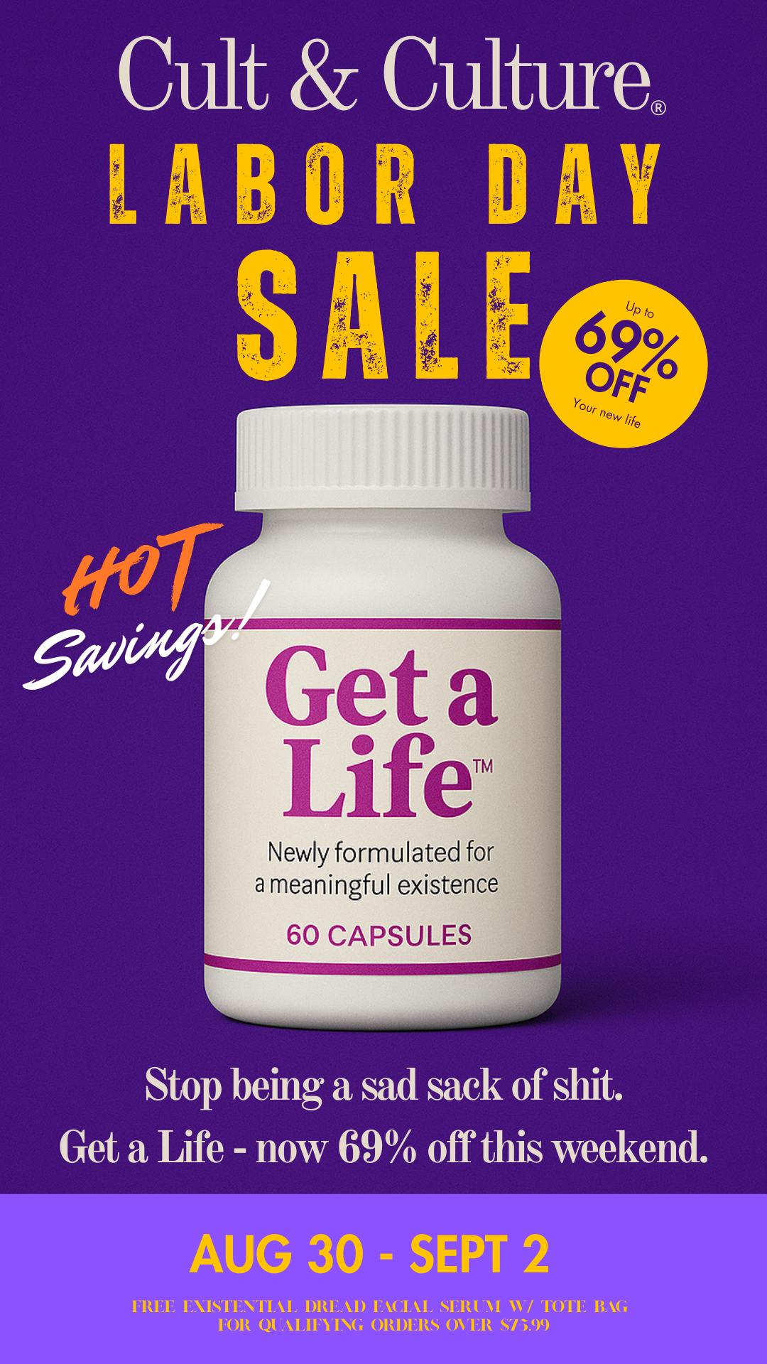 "Because self-fulfillment shouldn’t cost full price."