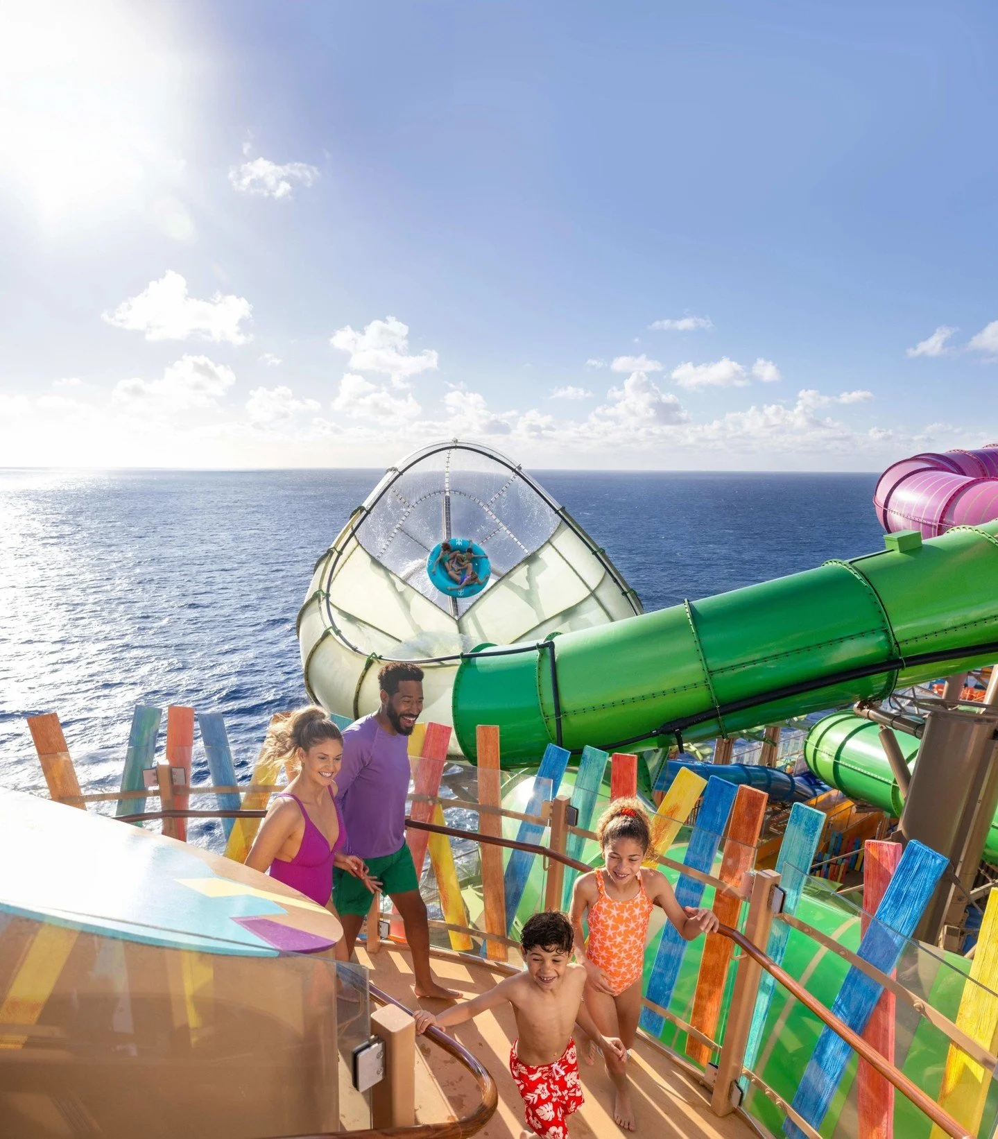Dive into adventure at Category 6 on Icon of the Seas! 🌊 Experience six record-breaking slides, splash in the largest waterpark at sea, and conquer the Hurricane Hunter. The ultimate waterpark adventure awaits, contact me to book now! #RoyalCaribbea