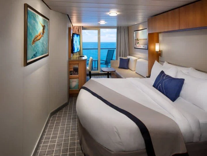 ✨ Experience elevated comfort in the Concierge Class aboard the Celebrity Equinox, part of the Celebrity Revolution! These revitalized staterooms feature stunning verandas and balconies, perfect for enjoying the views and relaxing in style. 🛳️
Cont