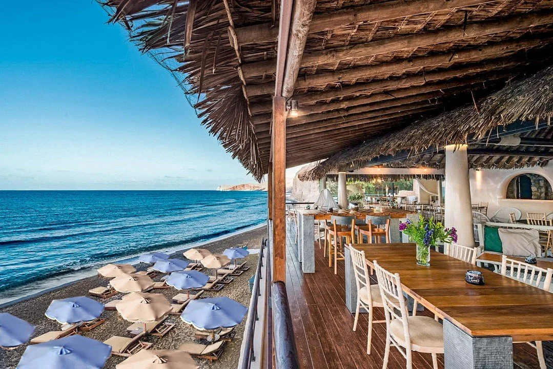 Everything you love about Santorini &mdash; made effortless.
Complimentary transportation, Mediterranean bites, luxe amenities, and a secluded volcanic beach&hellip; only at Royal Beach Club Santorini 💙

Ready to make this your next getaway? Contact