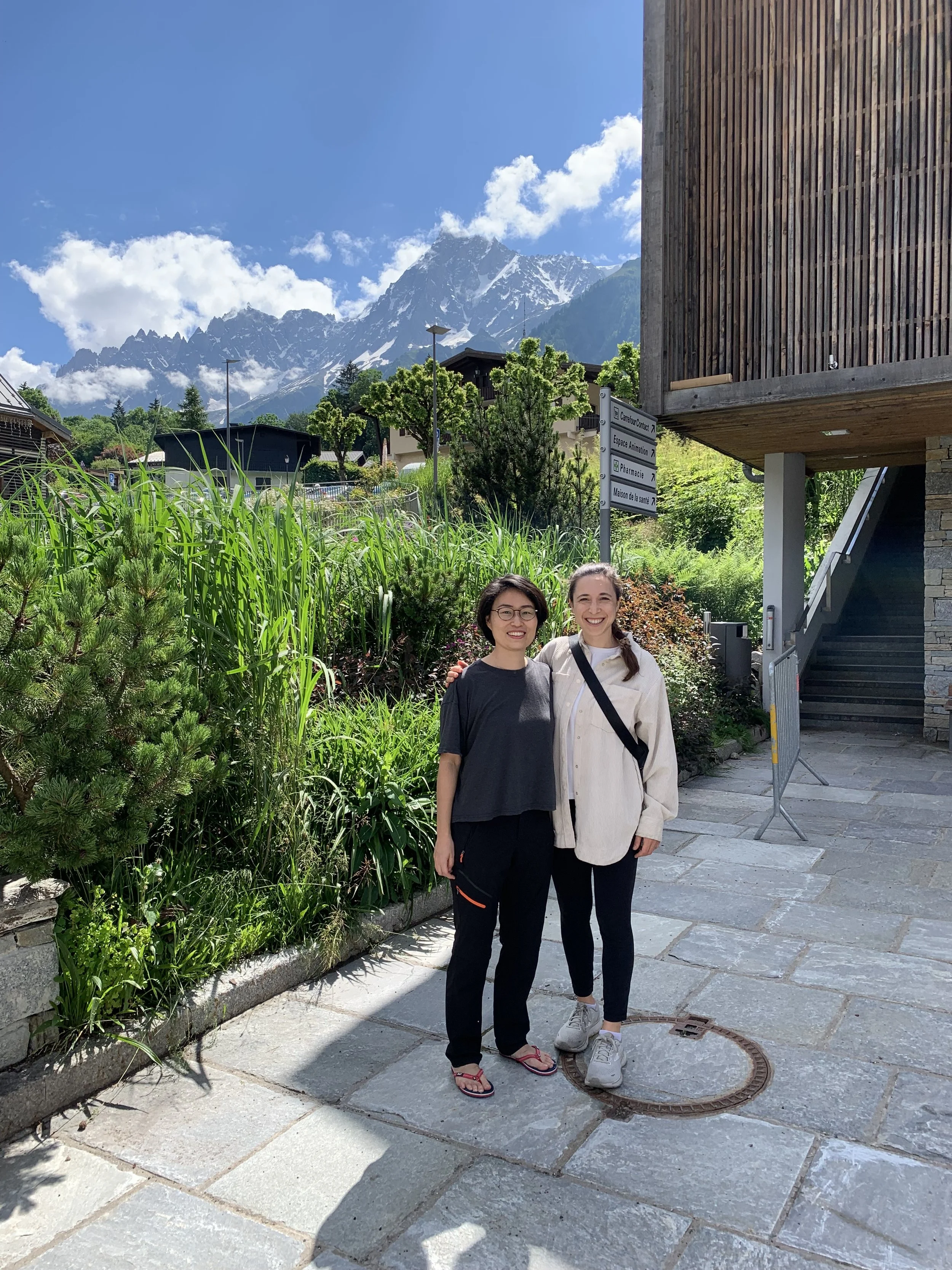 A rare in-person session in the French Alps