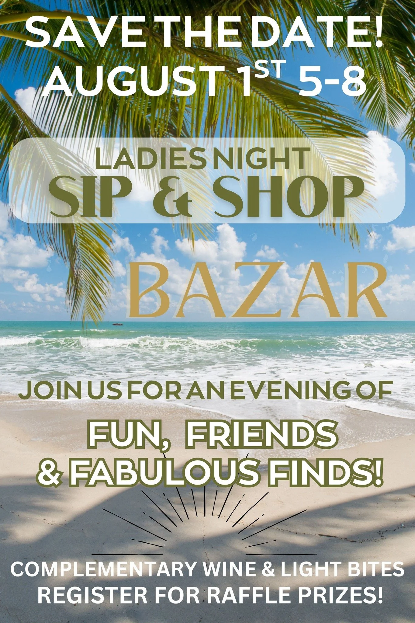Ladies Night | Sip & Shop at Bazar Wilmington!