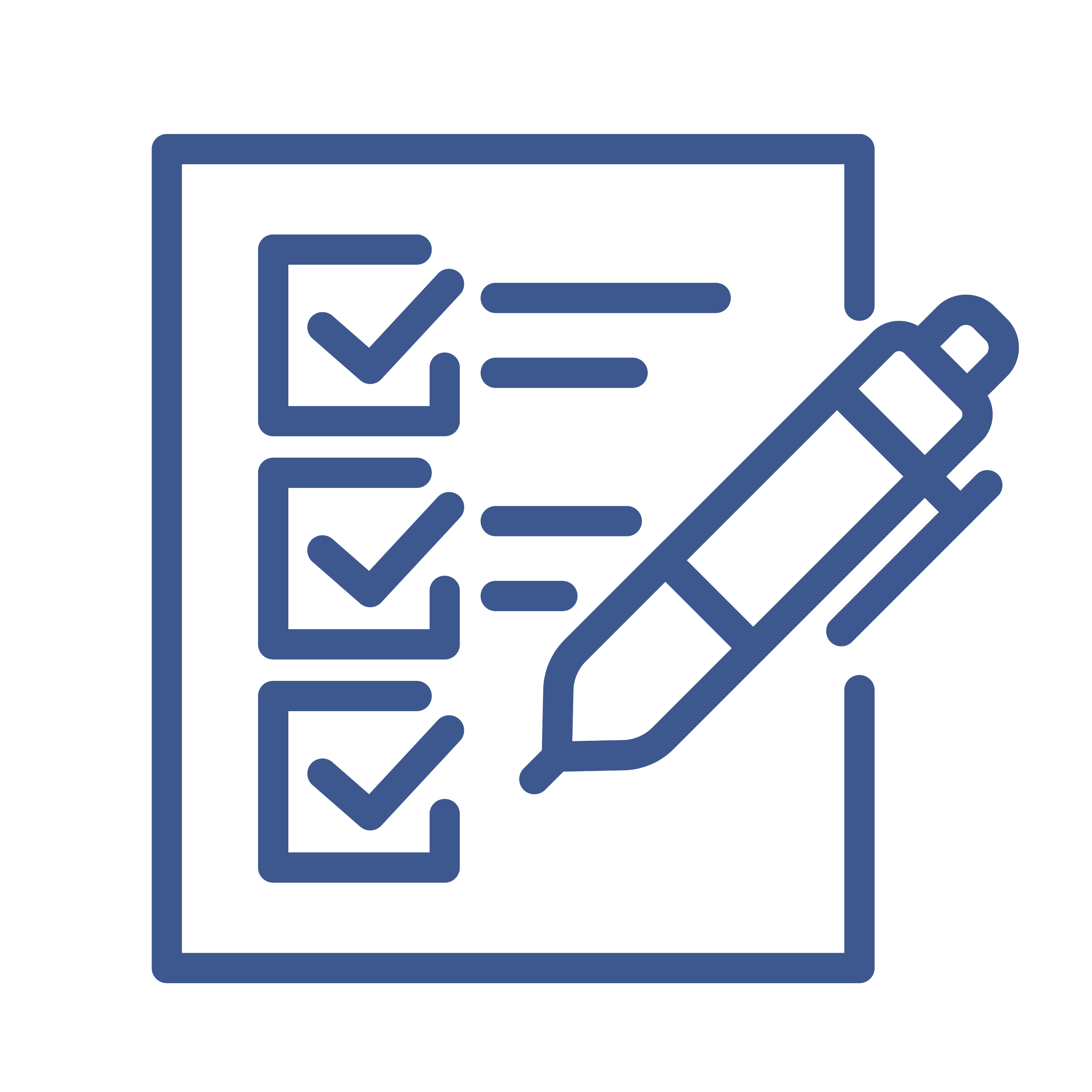 Training Icon, checklist