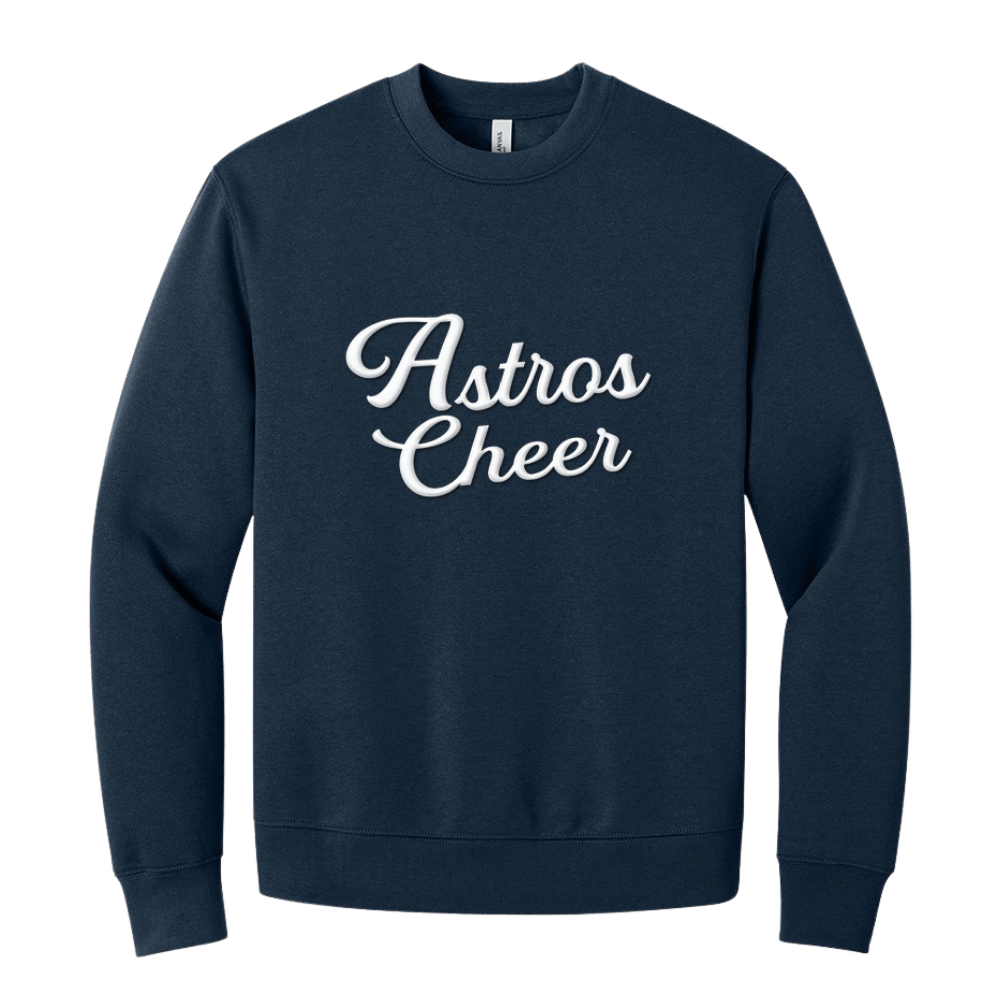 Astros Cheer Sweatshirt (3D Puff)