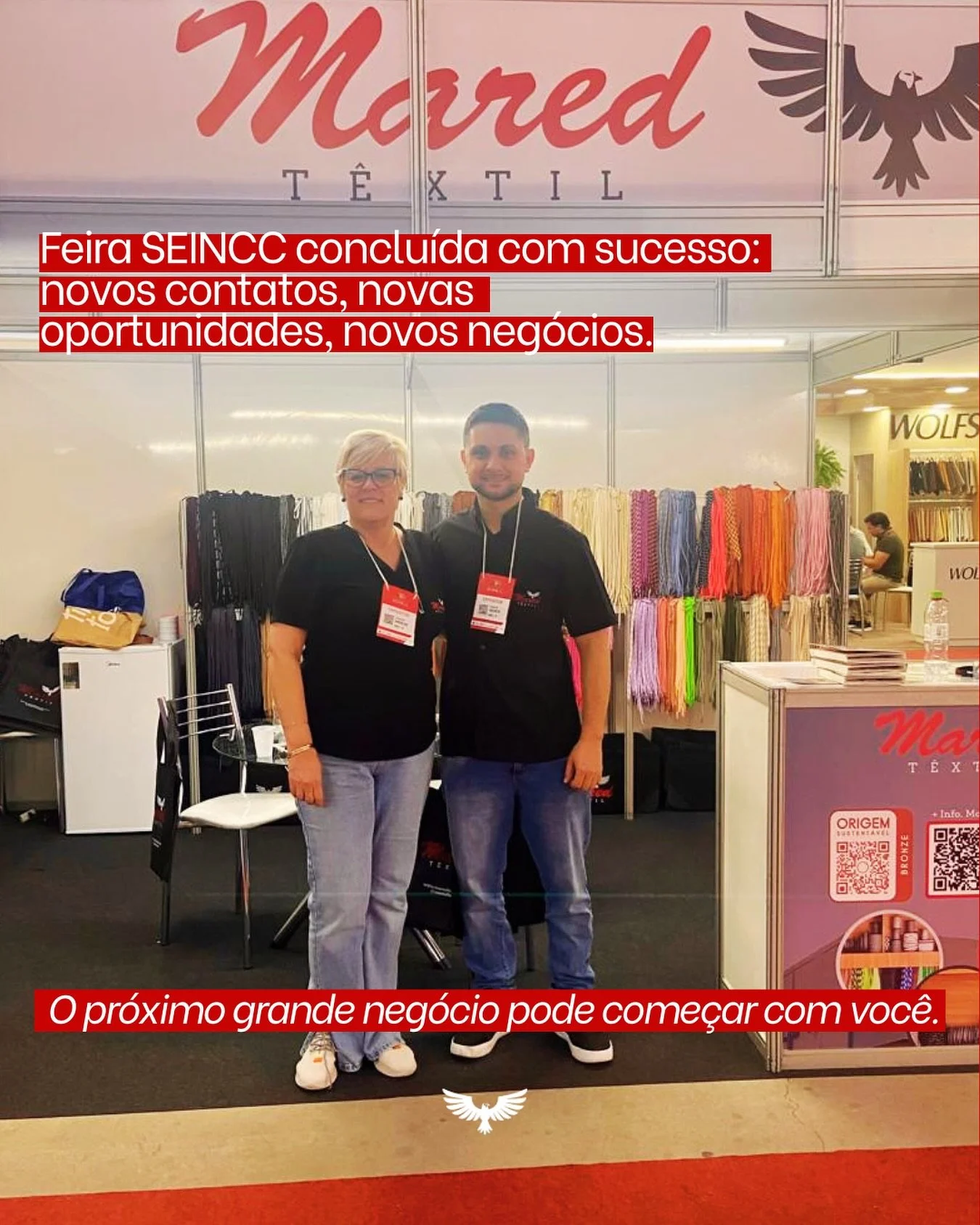 O pr&oacute;ximo grande neg&oacute;cio pode come&ccedil;ar com voc&ecirc;! Nos vemos na pr&oacute;xima feira❤️