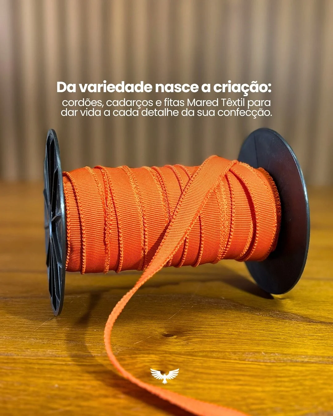 ✨Na Mared T&ecirc;xtil, cada detalhe conta! Nossa linha de cord&otilde;es, cadar&ccedil;os e fitas oferece in&uacute;meras possibilidades para quem busca qualidade e variedade nas cria&ccedil;&otilde;es.
Porque a sua confec&ccedil;&atilde;o merece co