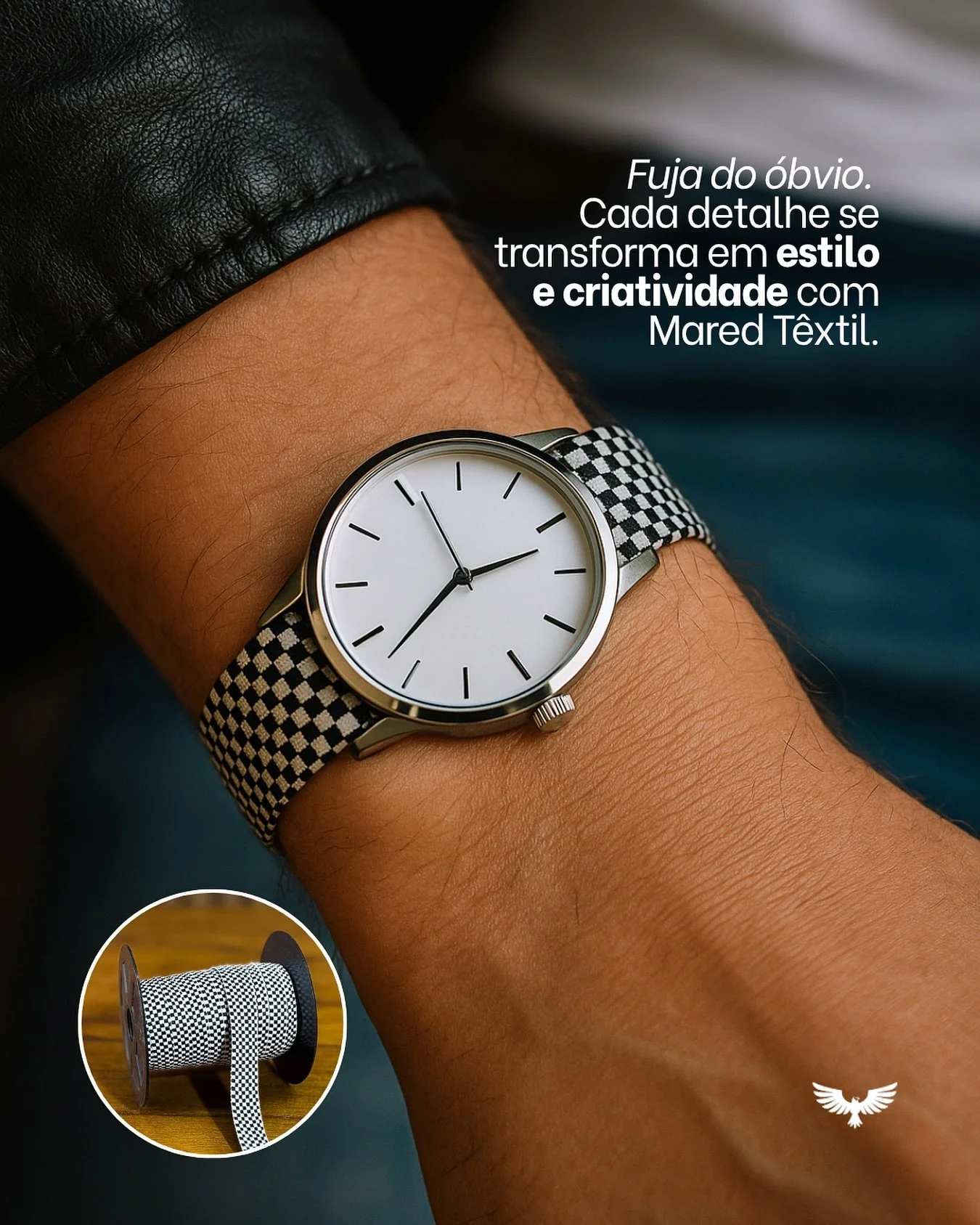 ✨ O segredo est&aacute; nos detalhes.
Com os componentes Mared T&ecirc;xtil, at&eacute; o simples ganha um toque de originalidade e estilo.

#FujaDo&Oacute;bvio #MaredT&ecirc;xtil #DetalhesQueInspiram #CrieComMared #DesignT&ecirc;xtil #EstiloECriativ