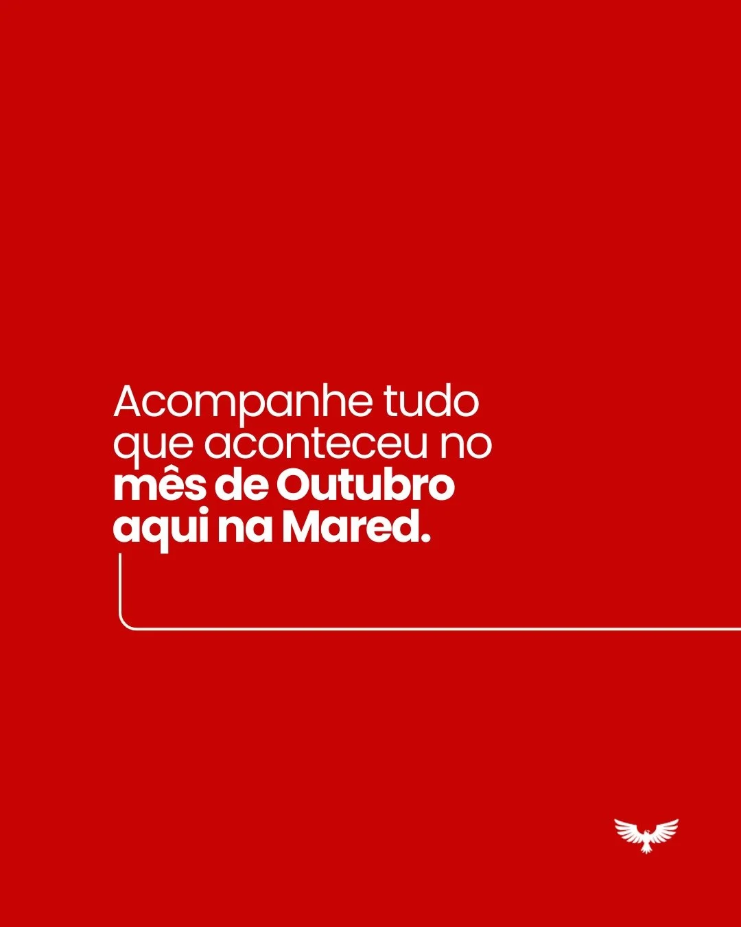 Aqui na Mared todos os meses s&atilde;o especiais e em Outubro n&atilde;o foi diferente! Compartilhamos momentos incr&iacute;veis e memor&aacute;veis.❤️