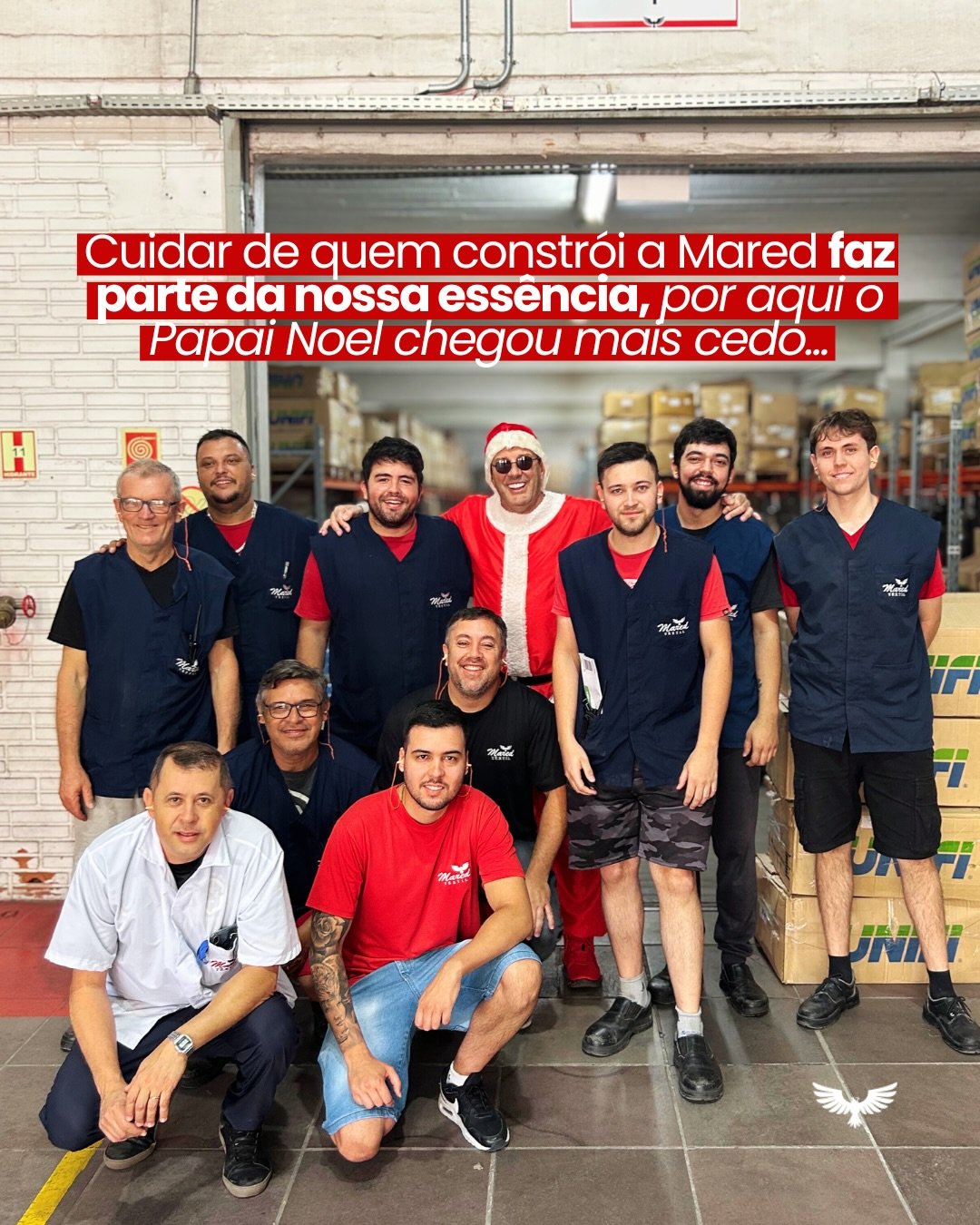 Por aqui o papai noel passou mais cedo&hellip; Cuidar de quem faz parte do nosso time, faz parte da nossa ess&ecirc;ncia!❤️
