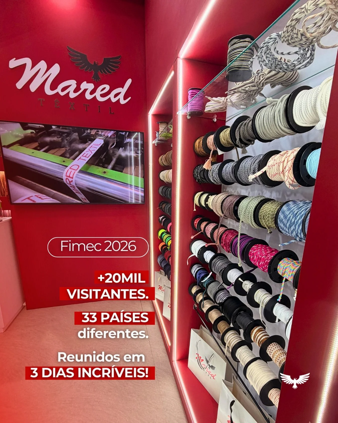 Muitas conex&otilde;es, trocas e parcerias consolidadas nestes tr&ecirc;s dias intensos de #Fimec2026 👏🏽❤️

De 3 a 5 de mar&ccedil;o de 2026, nosso time teve a oportunidade de se aproximar, fortalecer v&iacute;nculos e apresentar uma grande varieda