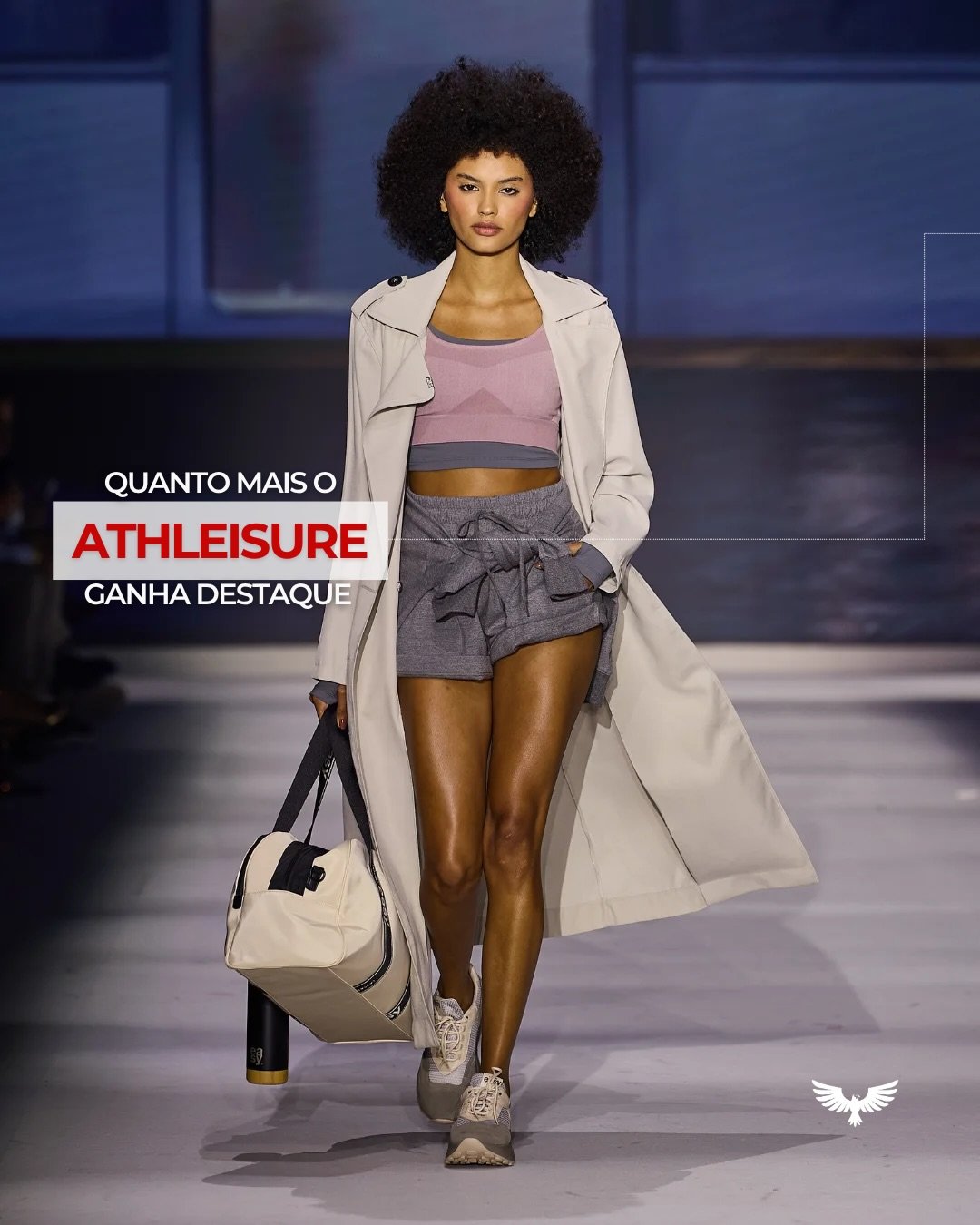 O Athleisure &eacute; uma tend&ecirc;ncia de moda que mistura roupas esportivas de alta performance (athletic) com pe&ccedil;as casuais de lazer (leisure), criando um visual vers&aacute;til, confort&aacute;vel e sofisticado.

E o detalhe dos acabamen