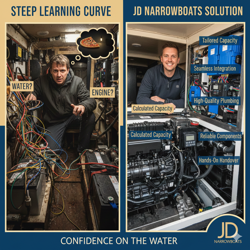 The Narrowboat Learning Curve: How a Bespoke Build Solves the Operation Conundrum