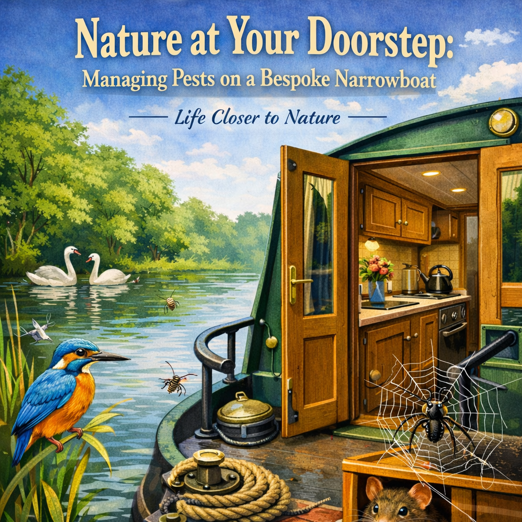 Nature at Your Doorstep: Managing Pests on a Bespoke Narrowboat