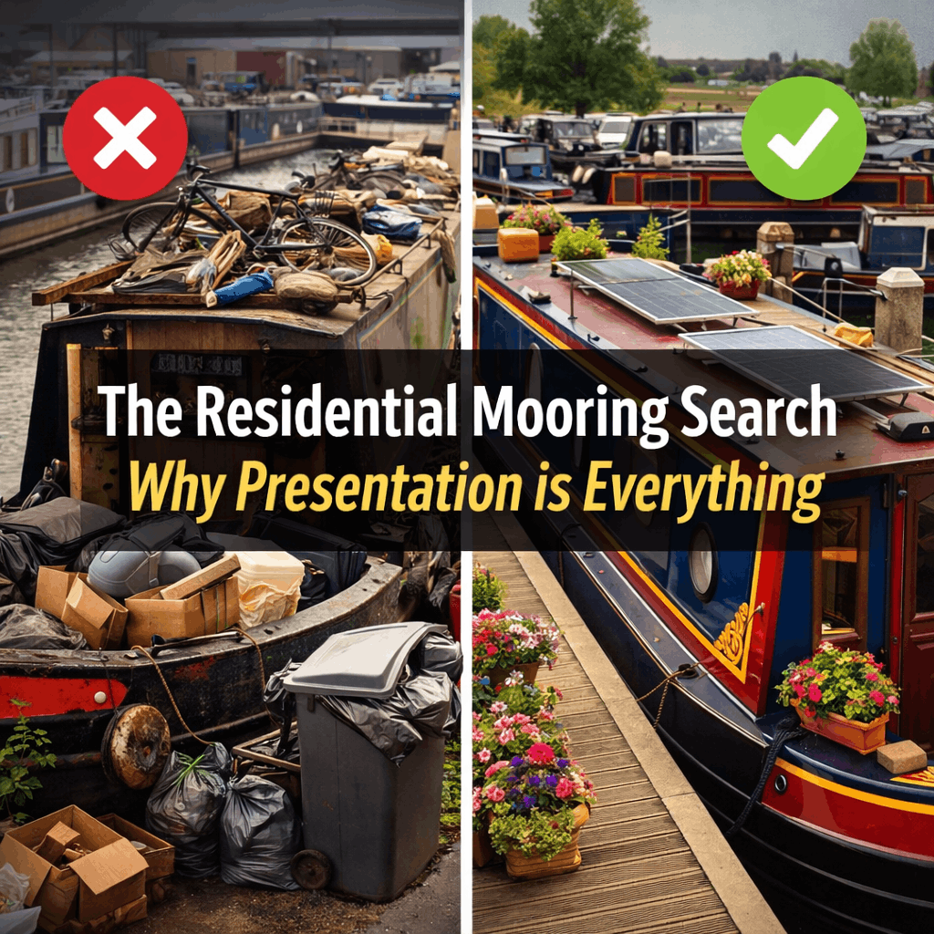 The Residential Mooring Search: Why Presentation is Everything