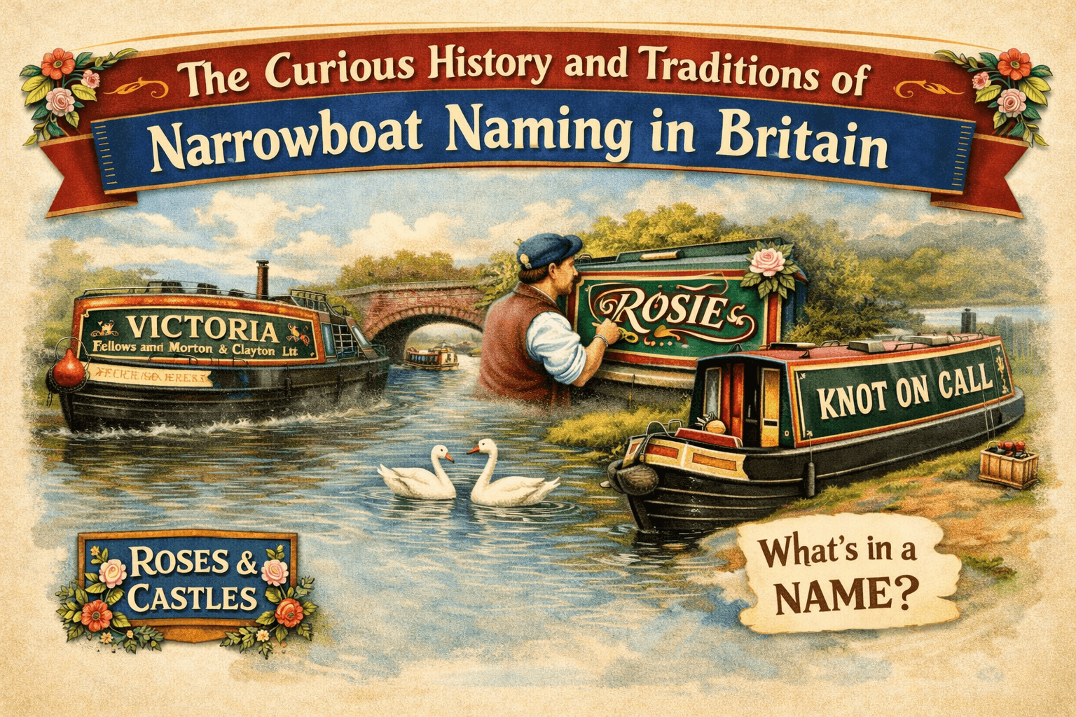 The Curious History and Traditions of Narrowboat Naming in Britain
