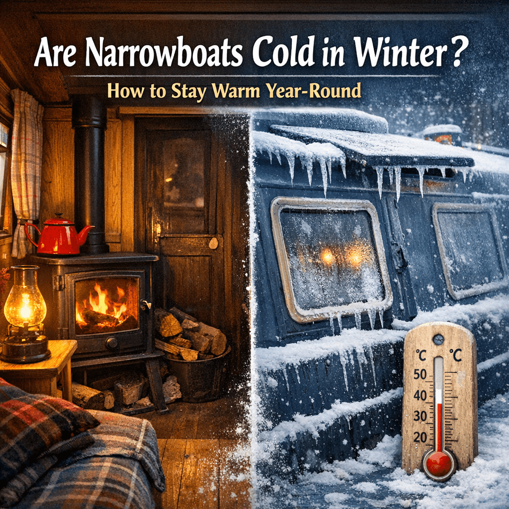 Are Narrowboats Cold in Winter? How to Stay Warm Year-Round