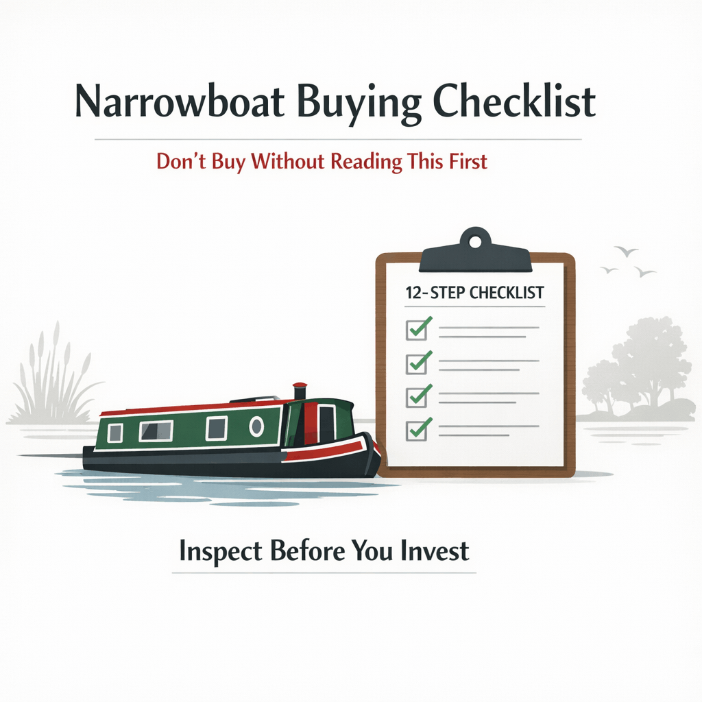 Narrowboat Buying Checklist: Don't Buy Without Reading This First